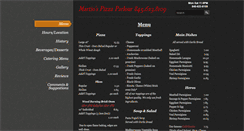 Desktop Screenshot of martiospizzany.com